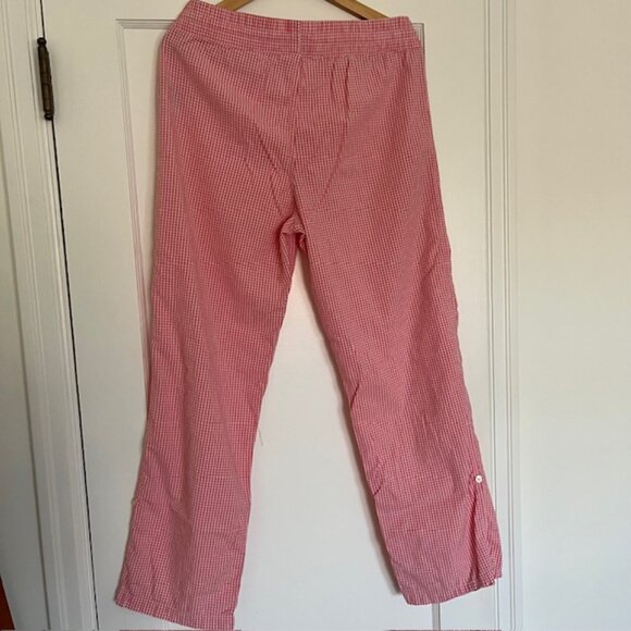 Gap Body Gingham Lounge Pants with Drawstring | Size Medium - Picture 3 of 7